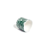 DB Ceramic teal porcelain napkin ring, imported from the UK