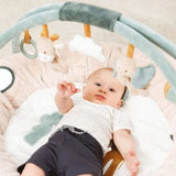 Nattou stuffed playmat Luna & Axel baby gym, imported from the UK