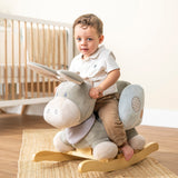 ukbabycentre Nattou Rocker Cappuccino Donkey Toddler Rocking Toy- Buy online at McGrocer
