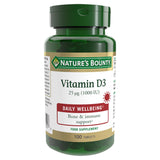 Nature's Bounty Vitamin D3 Tablets 25mg x100