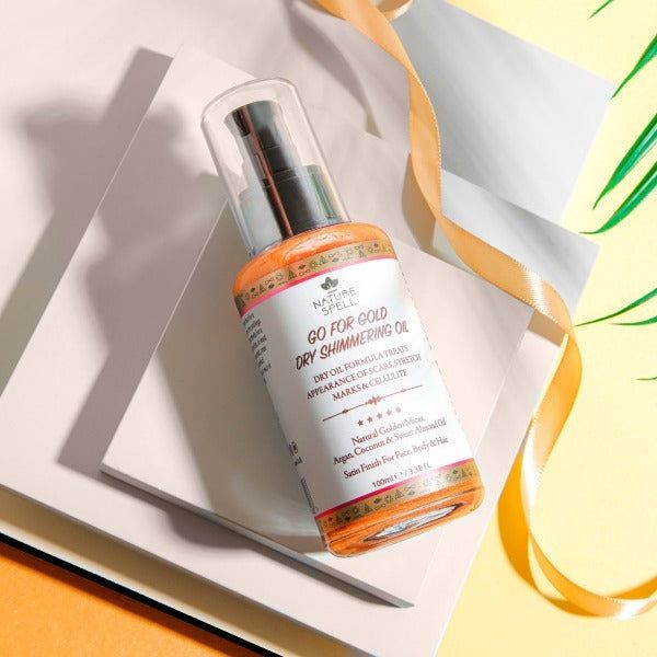 Nature Spell Go for Gold Dry Shimmer Oil