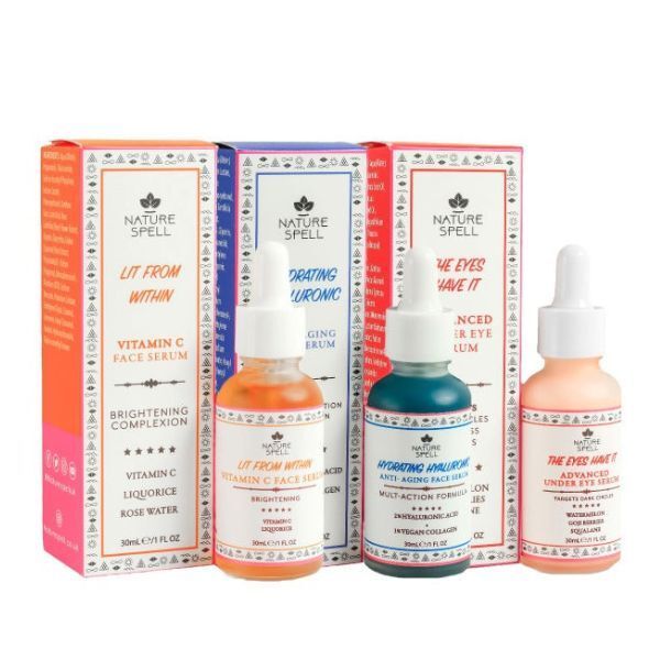 Nature Spell Supreme Serum Skincare Trio 3x30ml