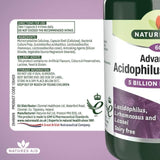 Natures Aid Advanced Acidophilus Complex Supplement Capsules 60 per pack