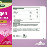 Natures Aid Collagen Beauty Formula Supplement Capsules 90 per pack