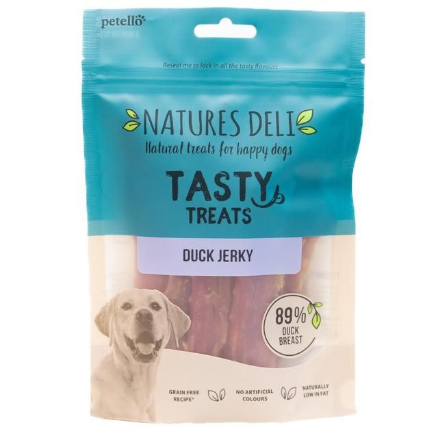 Natures Deli Duck Jerky Dog Treats 100g