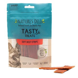 Natures Deli Soft Beef Strips Dog Treats 100g