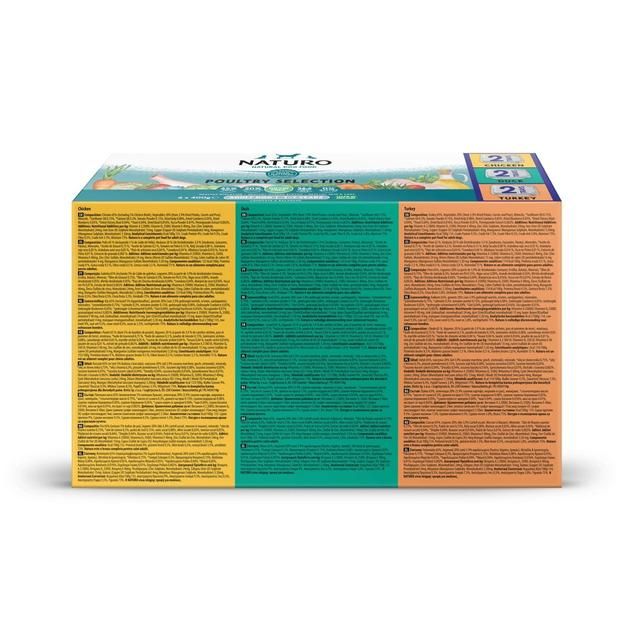 Naturo Adult Dog Grain & Gluten Free Variety Trays 6 x 400g