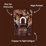 Naturya Cacao Maca Organic Overnight Breakfast Oats 300g