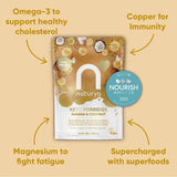 Naturya Keto Porridge Banana & Coconut 300g