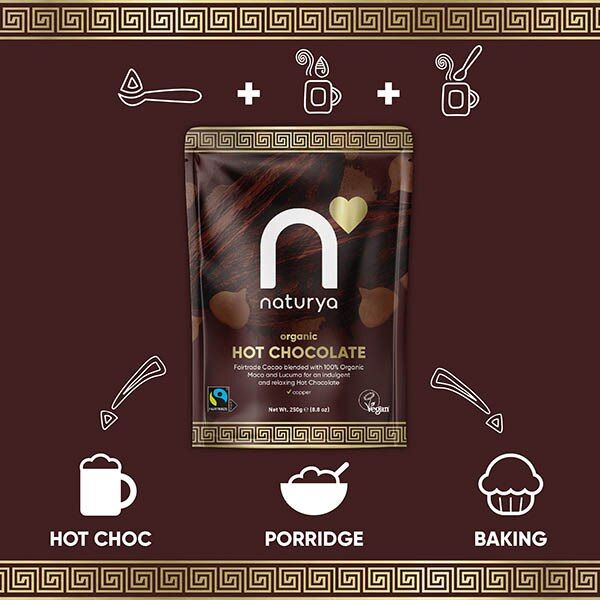 Naturya Superfood Organic Hot Chocolate 250G