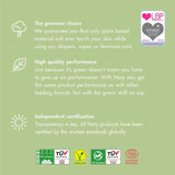 Naty Eco Wipes with Aloe Vera   56 per pack