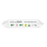 Naty Eco Wipes with Aloe Vera   56 per pack