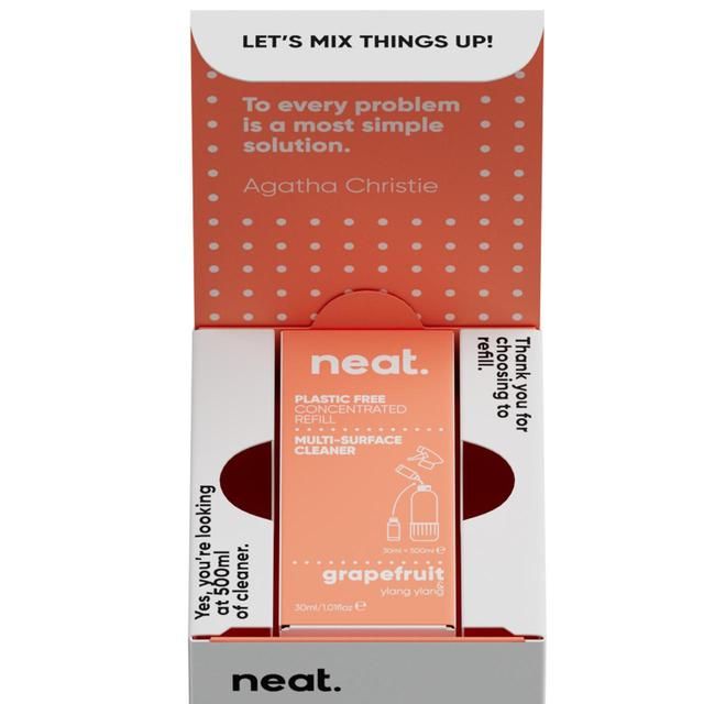 Neat Multi Surface Refill Starter Pack Grapefruit 500ml