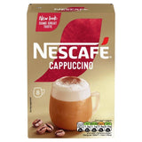 Nescafe Cappuccino Instant Coffee 8 Sachets 8 per pack