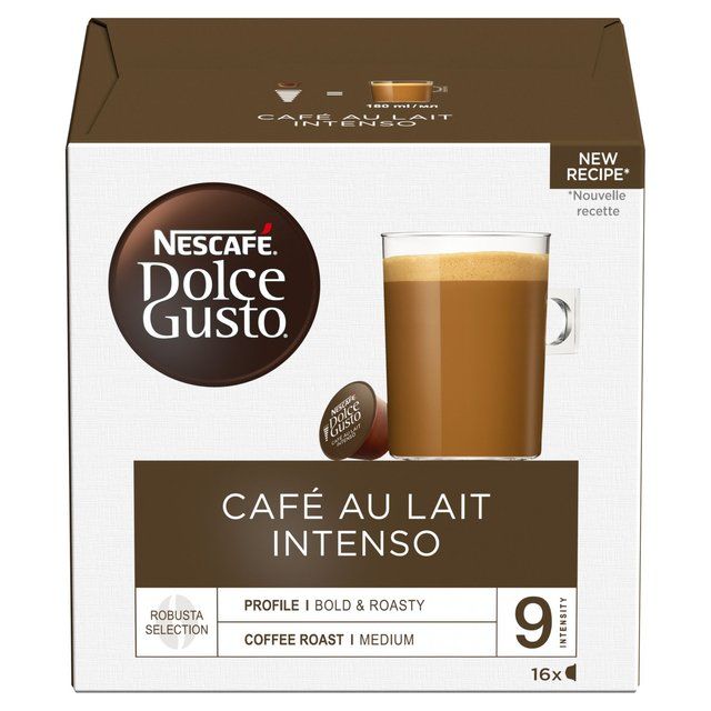 Nescafe Dolce Gusto Cafe Au Lait Intenso Pods 16 per pack