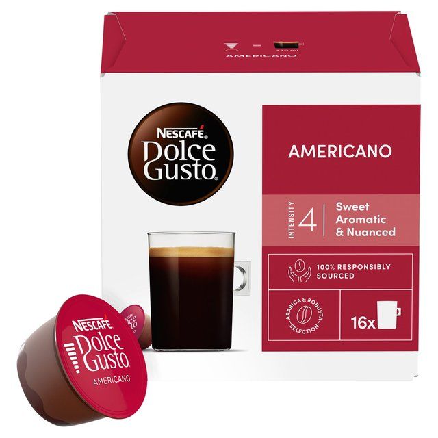 Nescafe Dolce Gusto Caffe Americano Pods 16 per pack