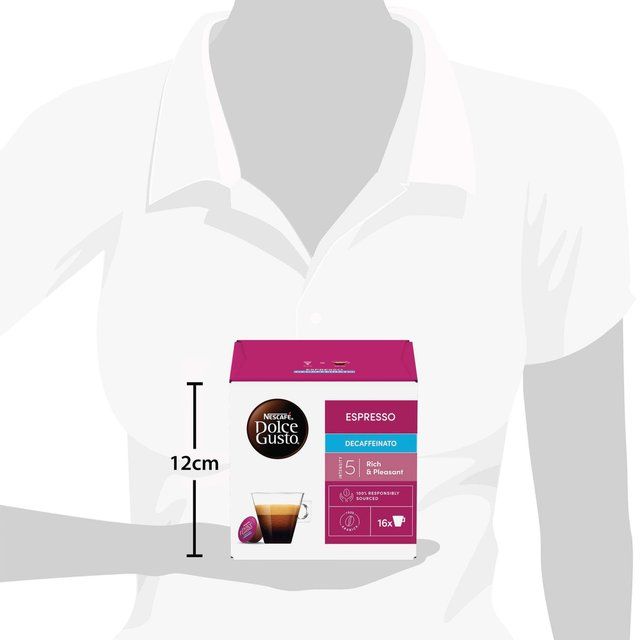 Nescafe Dolce Gusto Espresso Decaf Blue 16 per pack
