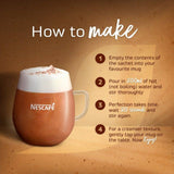 Nescafe Gold Cappuccino Unsweetened Instant Coffee 8 Sachets 8 per pack