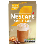 Nescafe Gold Vanilla Latte Instant Coffee 8 Sachets 8 per pack