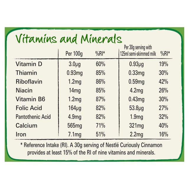 Nestle Curiously Cinnamon Cereal 375g