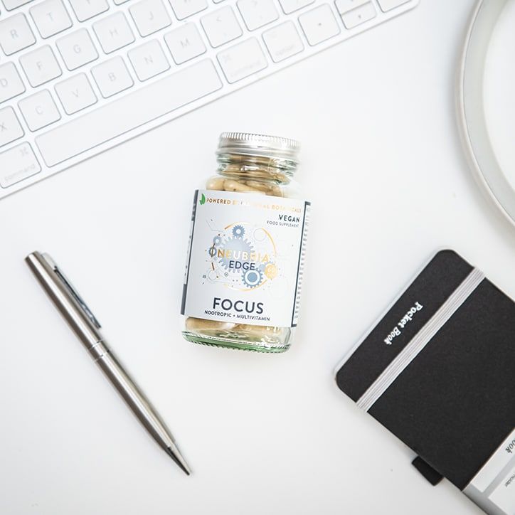 Neubria Edge Focus Nootropic Multivitamin Vegan 60 Capsules