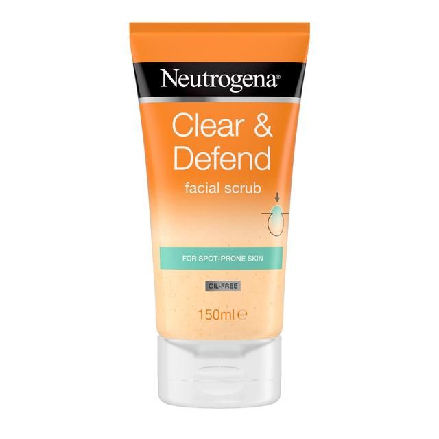Neutrogena Clear & Defend Facial Scrub 150ml