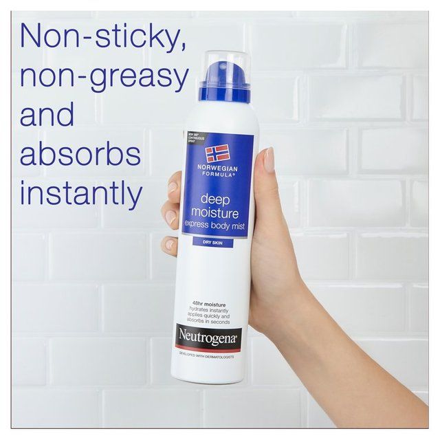 Neutrogena Norwegian Formula Deep Moisture Express Body Mist 200ml