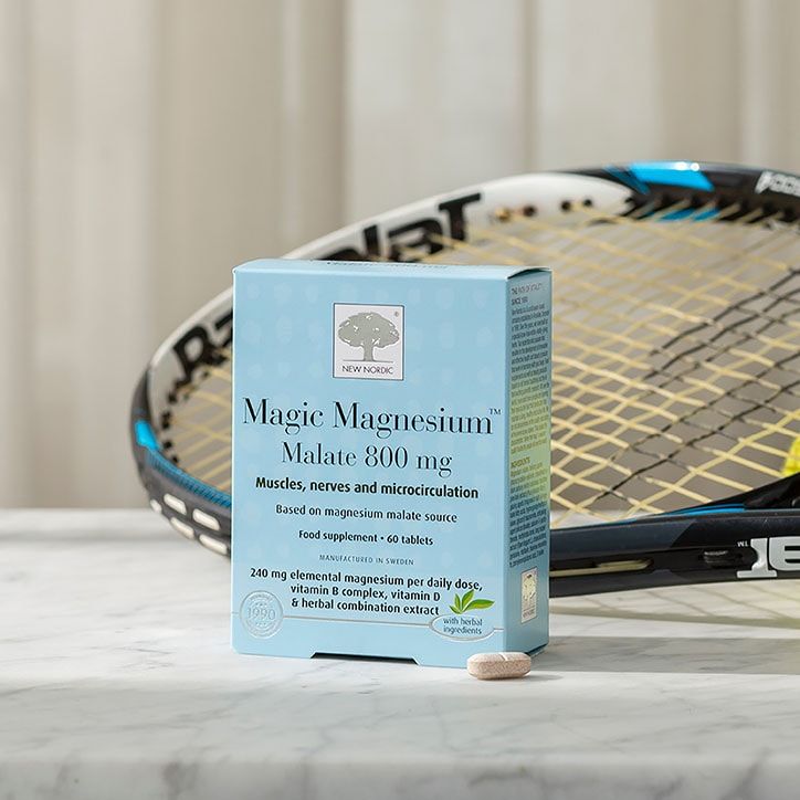 New Nordic Magic Magnesium Malate 800mg 60 Tablets