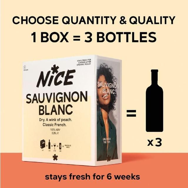 Nice French Sauvignon Blanc Bag in Box 2.25L