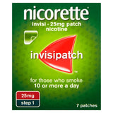 Nicorette 25mg Nicotine Invisi Patch Step 1
