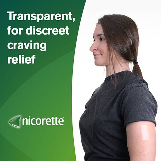 Nicorette Invisi Patch Step 1 25 mg 7 Patches (Stop Smoking Aid) 7 per pack