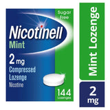 Nicotinell Nicotine Lozenge Stop Smoking Sugar Free Mint 2mg 144 Pack 144 per pack