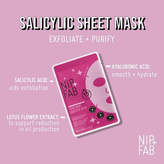 NIP+FAB Teen Skin Blemish Fighting Salicylic Acid Face Mask