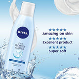 Nivea 2 in 1 Cleanser & Toner 200ml