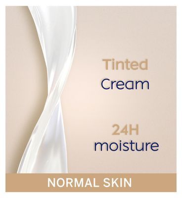 NIVEA 24H Moisture Tinted Day Cream with Vitamin E Light Skin Tone SPF15 50ml