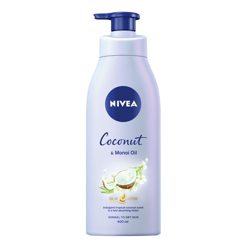Nivea Body Lotion Coconut & Monoi Oil for Normal to Dry Skin