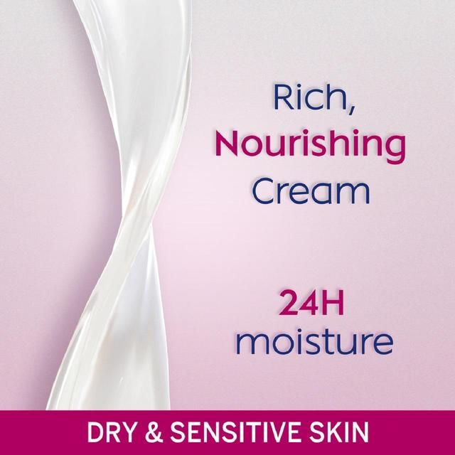 NIVEA Day Cream Face Moisturiser for Dry & Sensitive Skin SPF15 50ml