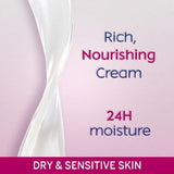 NIVEA Day Cream Face Moisturiser for Dry & Sensitive Skin SPF15 50ml