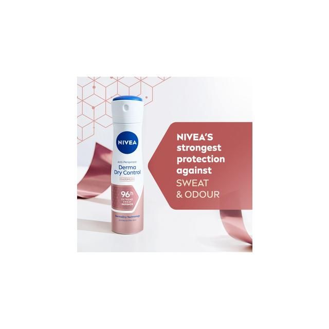 NIVEA Derma Control Maximum Protection Anti-Perspirant Deodorant Spray 200ml