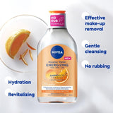 NIVEA Energy Micellar Water Make-Up Remover with Vitamin C 400ml
