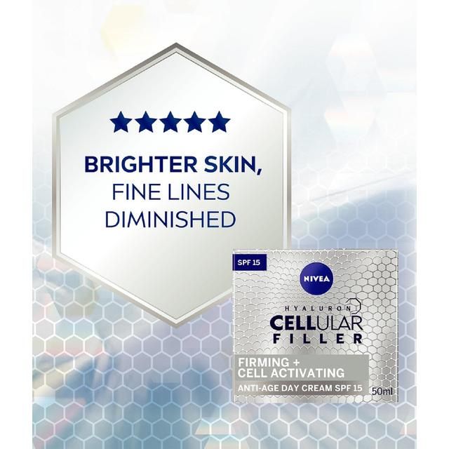 NIVEA Hyaluron Cellular Filler Anti-Age Day Cream SPF15 50ml