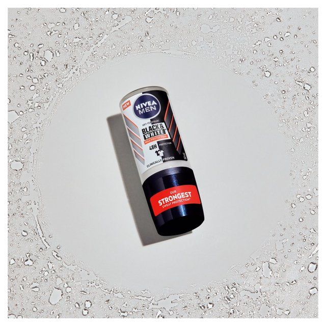 NIVEA MEN Black & White Max Protect Anti-Perspirant Deodorant Roll-On 50ml