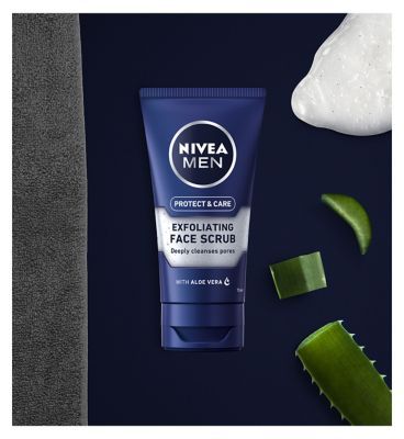 NIVEA MEN Exfoliating Face Scrub Protect & Care, 75ml