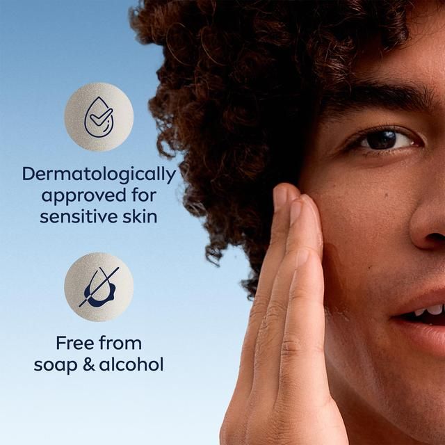 NIVEA MEN Sensitive Face Wash with 0% Alcohol 100ml