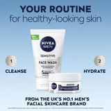 NIVEA MEN Sensitive Intensive Moisturiser Face Cream Gel 50ml