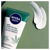 NIVEA MEN Sensitive Pro Ultra Calming Moisturiser with Hemp Oil   75ml