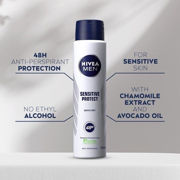NIVEA MEN Sensitive Protect Anti-Perspirant Deodorant Spray