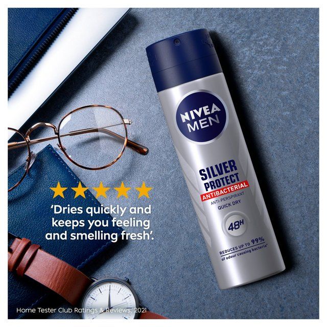 NIVEA MEN Silver Protect Anti-Perspirant Deodorant Spray 250ml
