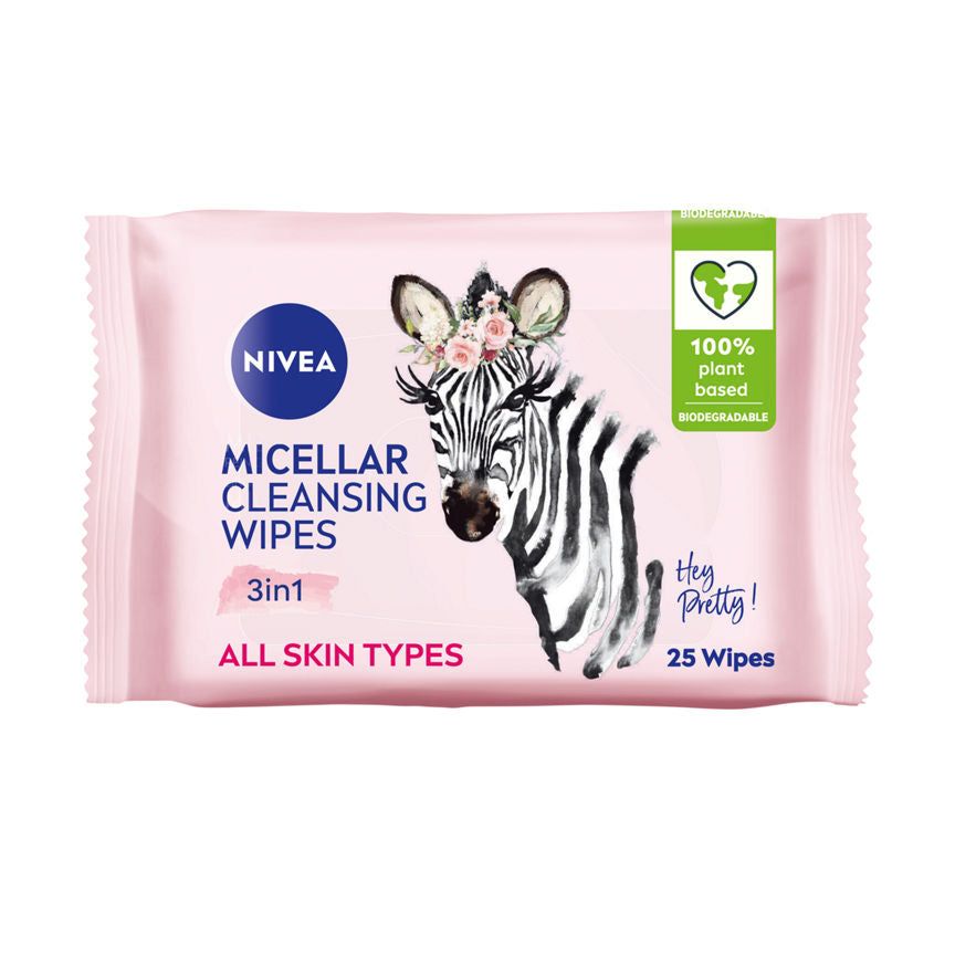Nivea MicellAIR® Skin Breathe Biodegradable Micellar Wipes