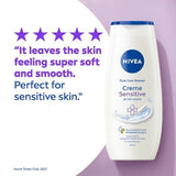 NIVEA Shower Cream Gel, Rich Moisture Sensitive, 250ml